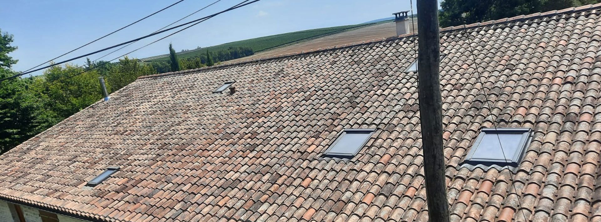 Rénovation de toiture à Rouillac